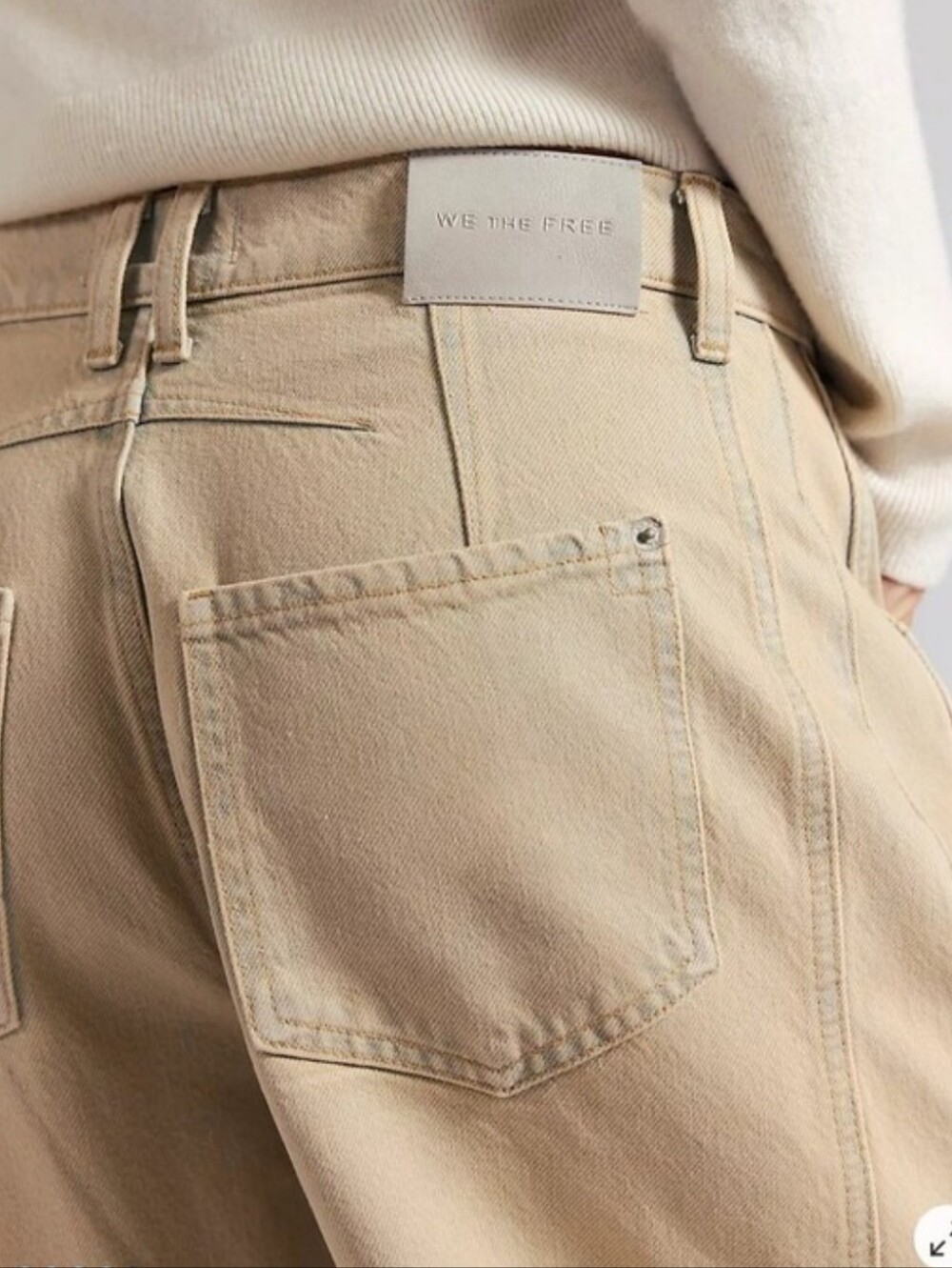 NWOT We The Free Good Luck Mid Rise Barrel Jeans Current Online - Picture 3 of 11